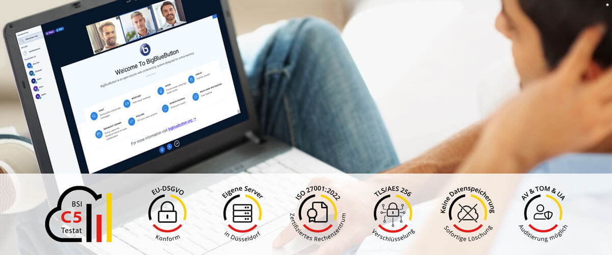 Logineo in BigBlueButton